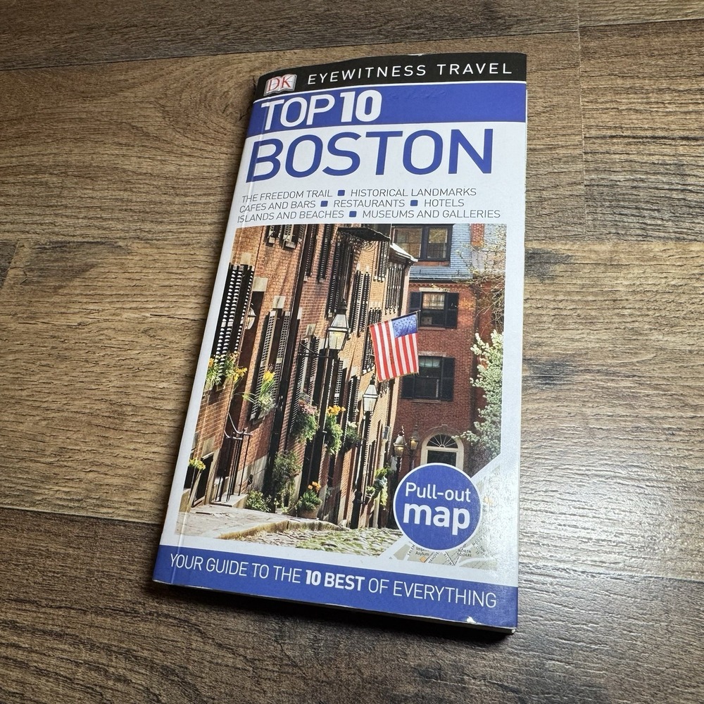 TOP 10 BOSTON EYEWITNESS TRAVEL GUIDE including MAP